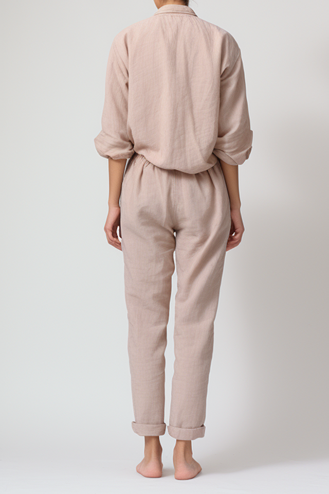 Clover Tied Zoom Blouse en Broek Co-Ord