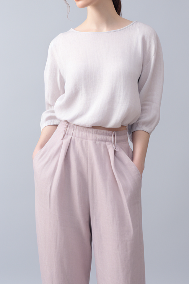Kalina lichtgewicht blouse en broek co-ord