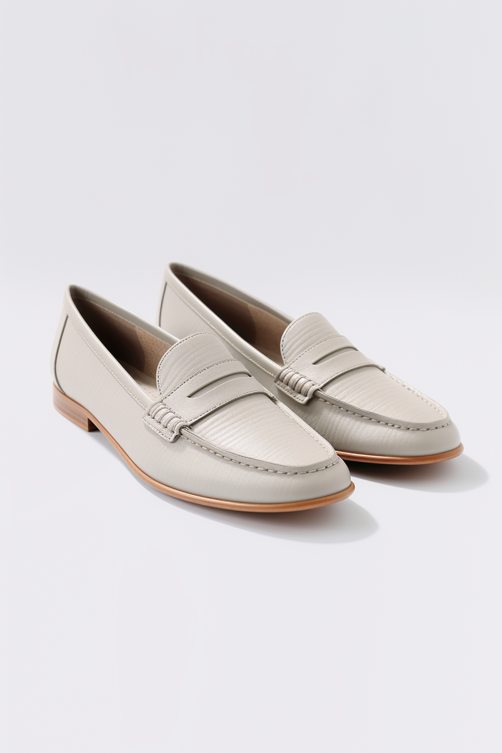 Tana Amandelkleurige Loafers