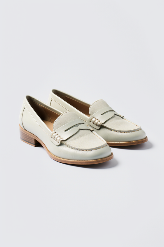 Callie ronde neus loafers