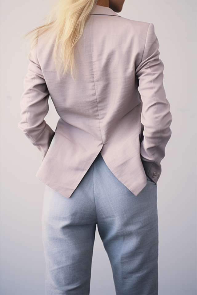 Daglelie Linnen Blazer
