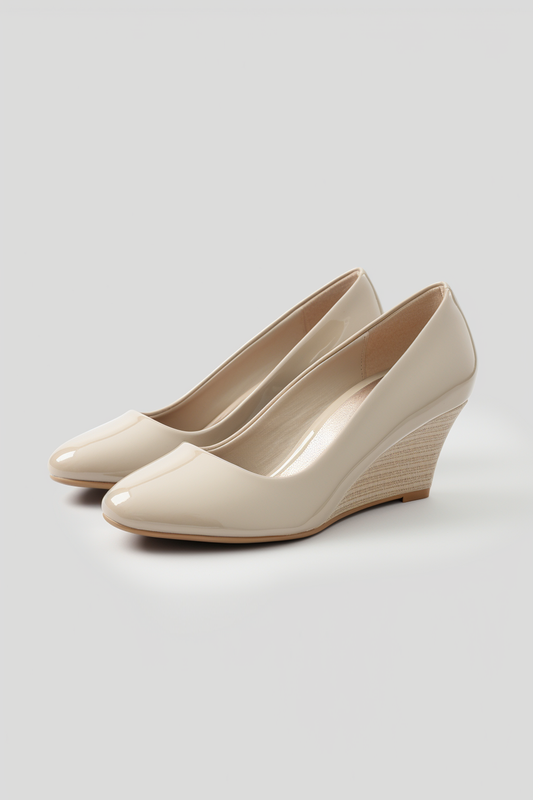 Lyssa amandel teen wedges